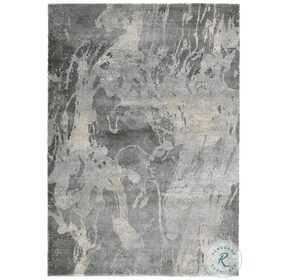 Larobin Charcoal Beige And Gray Large Rug