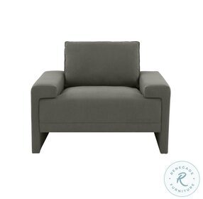 Maeve Slate Gray Accent Chair