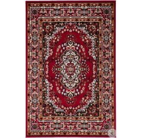 Shinta Red Small Area Rug
