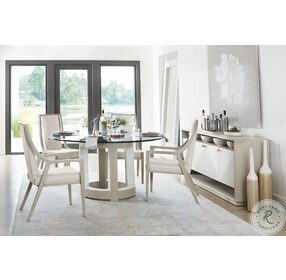 Axiom Clear 54" Round Dining Room Set