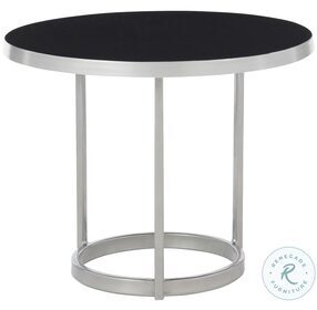 Bonfield Nickel And Black Cocktail Table