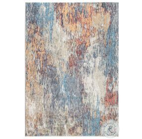Roxy Blue And Red Mirage Extra Large Rug