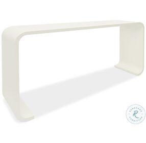 Kai White Lacquered Console Table