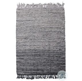 Kirvin Gray Wool Large Rug