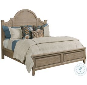 Urban Cottage Weathered Light Stain Allegheny Queen Poster Bed