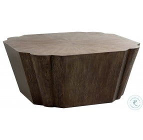 Kenwood Dark Gray And Brushed Cerused Oak Coffee Table
