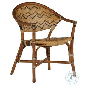 Emmett Black And Natural Dining Chair