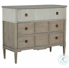Winslet Sesame White And Cerused Natural Gray Chest