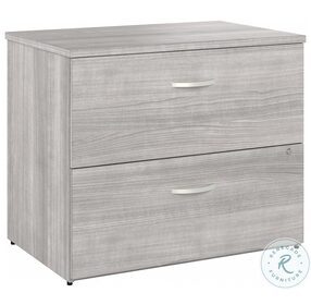 Studio A Platinum Gray 2 Drawer Lateral File Cabinet