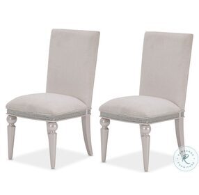 Glimmering Heights Ivory Side Chair Set of 2
