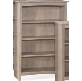 Home Accents Taupe Gray 48" Shaker Bookcase