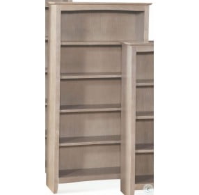 Home Accents Taupe Gray 60" Shaker Bookcase