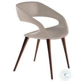 Shape Tan and Oak Dining Chair