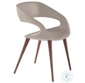 Shape Tan And Walnut Dining Chair