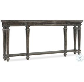 Traditions Rich Brown 78" Console Table
