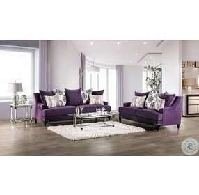 Sisseton Purple Living Room Set