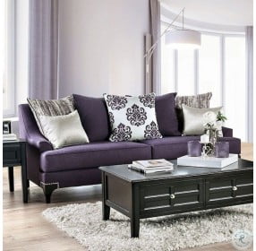 Sisseton Purple Sofa