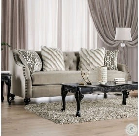Ezrin Light Brown Sofa
