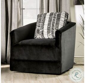 Modbury Black Swivel Chair