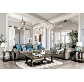 Mott Gray Living Room Set