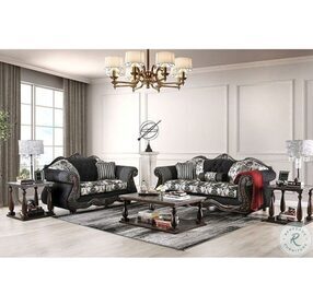Ronja Black Living Room Set