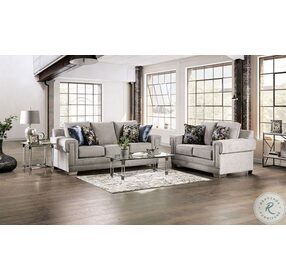 Atherstone Light Gray Living Room Set
