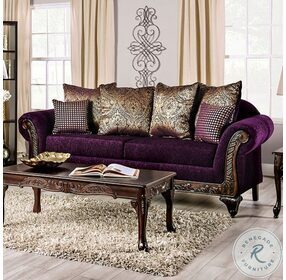 Casilda Purple Sofa