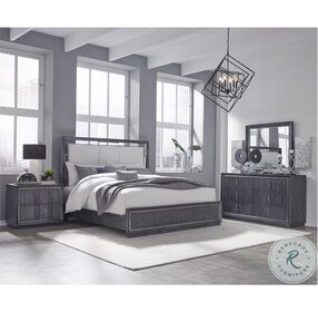 Echo Charcoal Size Bedroom Set