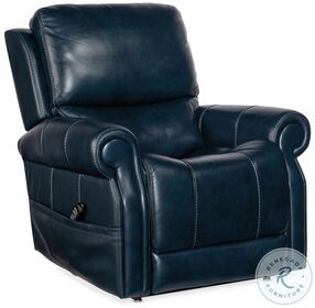 Eisley Sorrento Night Seas Leather Lift Power Recliner With Power Headrest And Lumbar