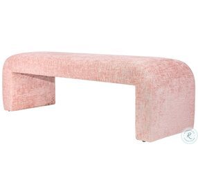 Sophia Pink Large Upholstered Bench