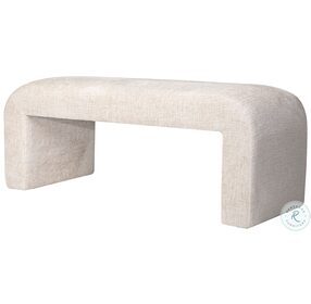 Sophia Natural Small Upholstered Bench