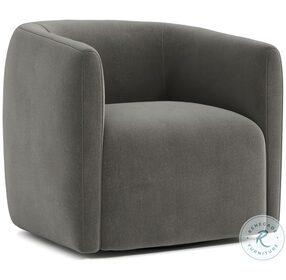 Aline Grey Swivel Chair