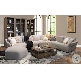 Playful Canes Cobblestone Sectional