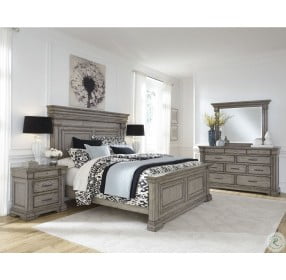 Madison Ridge Soft Grey Panel Bedroom Set