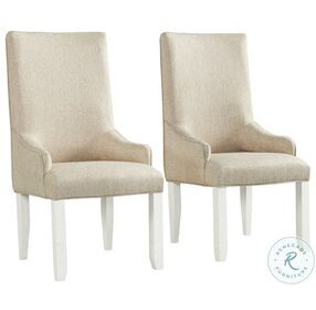 Stanford Stone White Parsons Chair Set Of 2