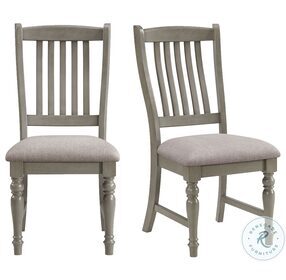 Fairwood Light Gray Dining Side Chair Set Of 2