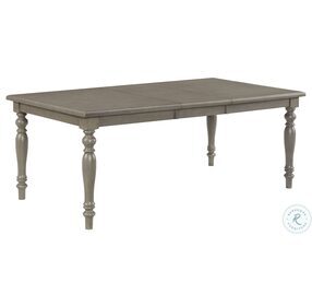 Fairwood Soft Gray Extendable Dining Table