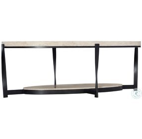 Berkshire Neutral Stone And Aged Pewter 53" Cocktail Table