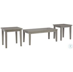 Loratti Grey Occasional Table Set Of 3