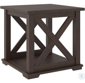 Camiburg Warm Brown End Table