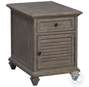Lancaster Dovetail Grey Chairside Table