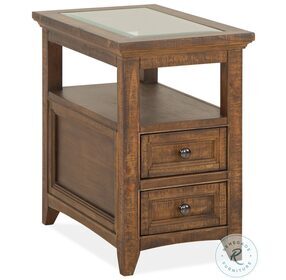 Bay Creek Toasted Nutmeg Chairside Table
