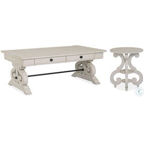 Bronwyn Alabaster Rectangle Occasional Table Set