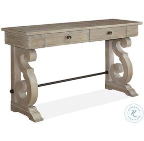 Tinley Park Dovetail Grey Rectangular Sofa Table