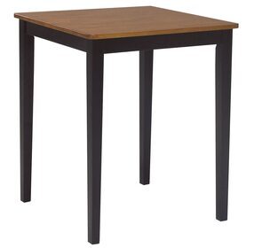 Dining Essentials Black Cherry 30" Square Counter Height  Table with 36" Shaker Legs