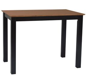 Dining Essentials Black Cherry 48" Rectangular Counter Height Table with 36" Shaker Legs