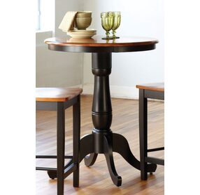 Dining Essentials Black Cherry 30" Counter Height Dining Table