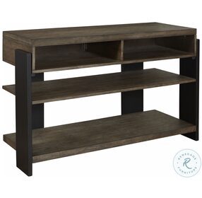 Winter Park Clay And Black Sofa Table