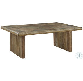 Lawland Light Brown Coffee Table