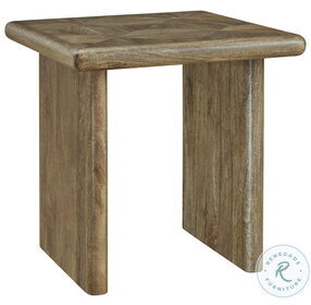 Lawland Light Brown End Table